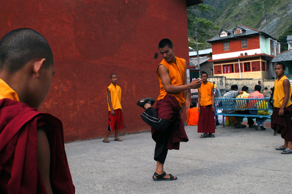 μοναχοί στην Ινδία