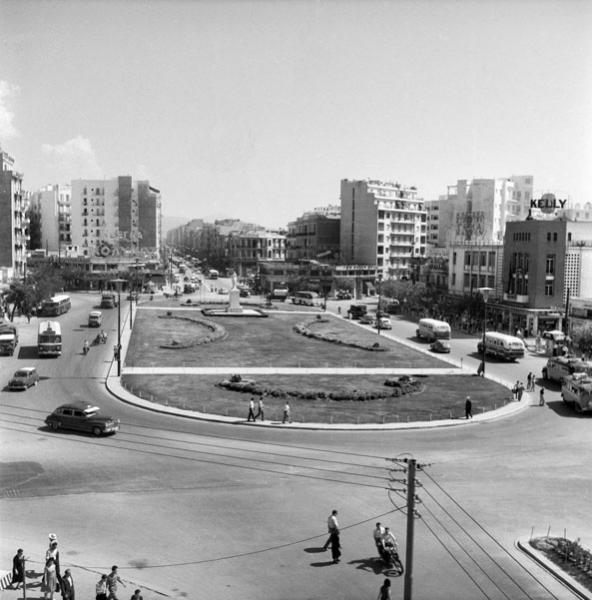 πλατεία Βενιζέλου, άποψη από τη Βόρεια πλευρά της πλατείας