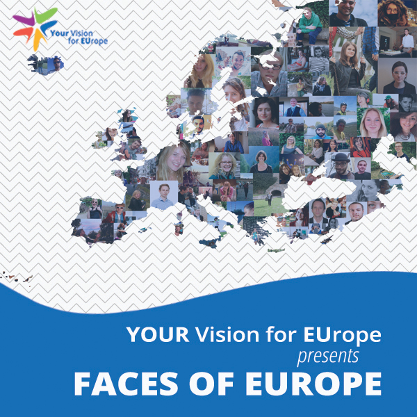 flyer εκδήλωσης / faces of europe