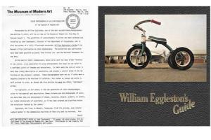 ανακοίνωση έκθεσης του William Eggleston στο MoMA