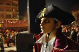 αγόρι ντυμένο πειρατής